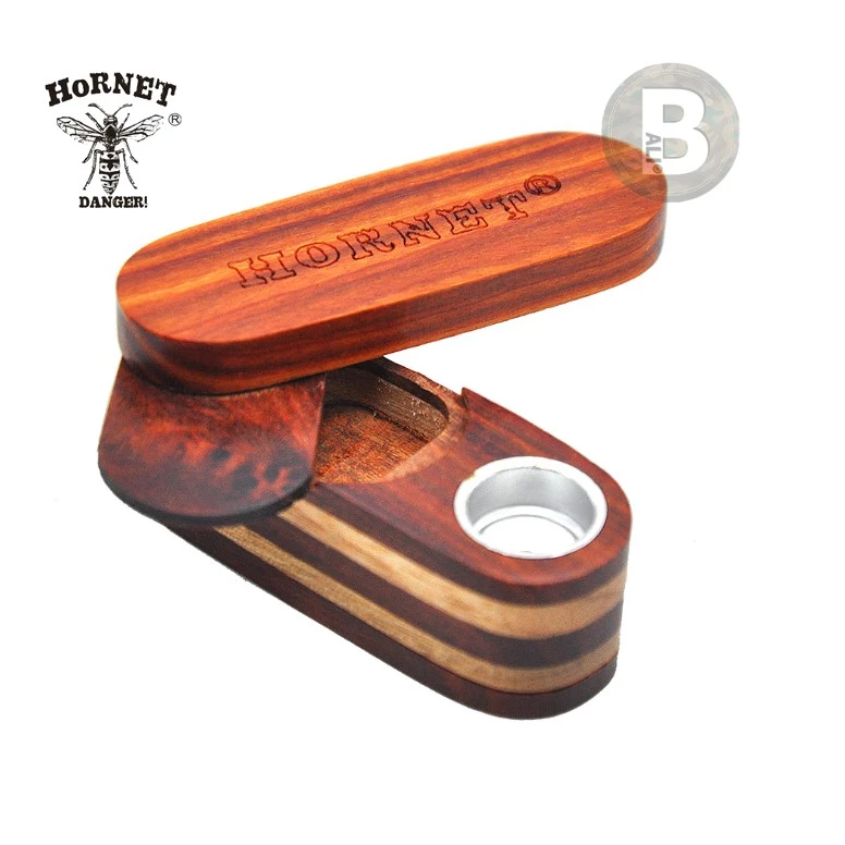 【BALI】 Hornet 摺疊 暗箱存藏 木頭菸斗 便攜口袋款 木質煙斗