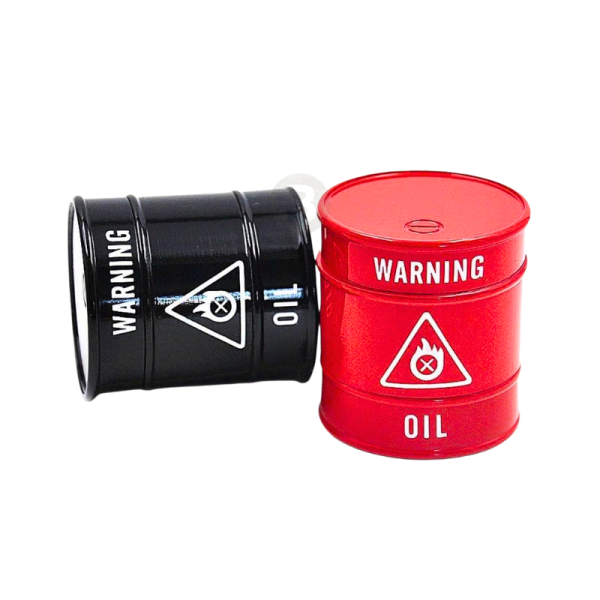 【BALI🍄】油桶造型 三層研磨器｜44mm 金屬設計