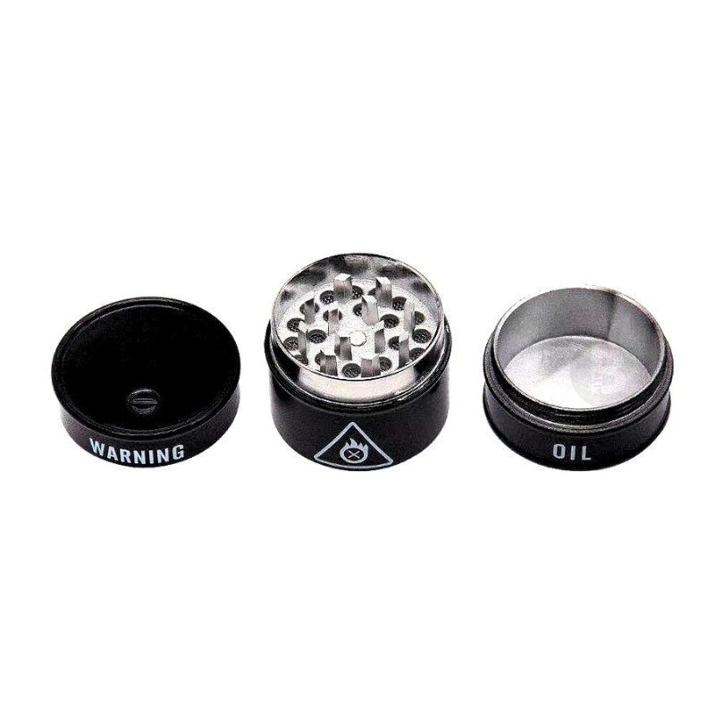 【BALI🍄】油桶造型 三層研磨器｜44mm 金屬設計