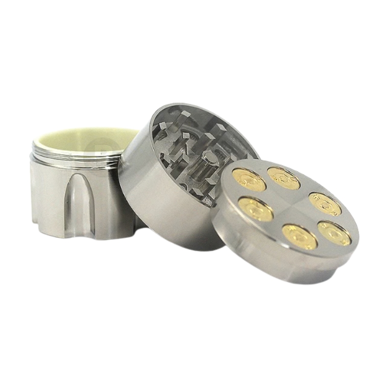 113 【BALI🍄】HoRNET 研磨器 52mm|左輪式三層金屬研磨設計