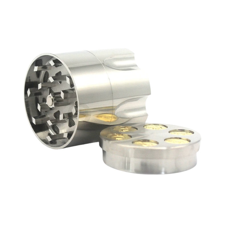 114 【BALI🍄】HoRNET 研磨器 52mm|左輪式三層金屬研磨設計