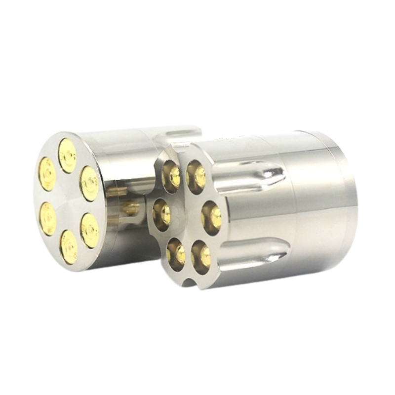 116 【BALI🍄】HoRNET 研磨器 52mm|左輪式三層金屬研磨設計