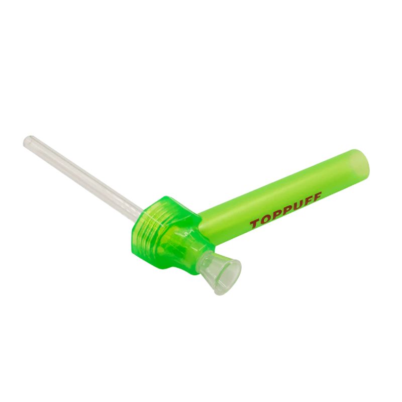 【BALI】Toppuff 便攜式玻璃水煙壺 隨插即用 燒杯設計 Water Bong