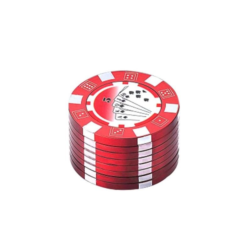 33 【BALI🍄】德州撲克研磨器 42mm 3 層金屬研磨器|Chips Grinder