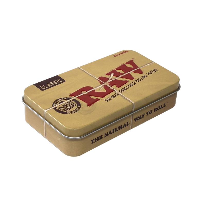 47 【BALI🍄】西班牙 RAW 保濕收納盒 防潮密封 耐摔金屬盒 台灣現貨