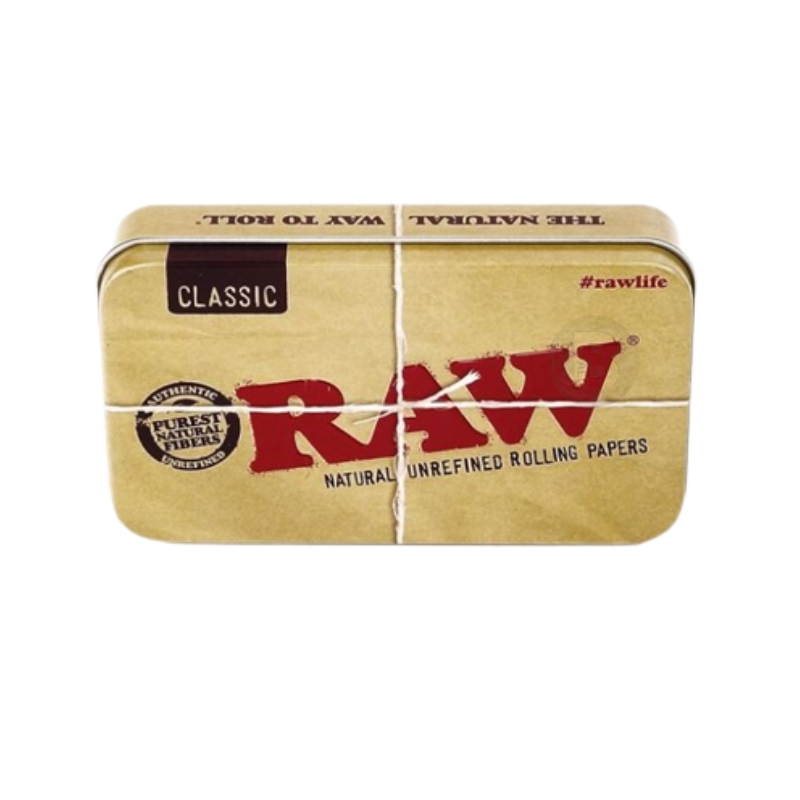 48 【BALI🍄】西班牙 RAW 保濕收納盒 防潮密封 耐摔金屬盒 台灣現貨