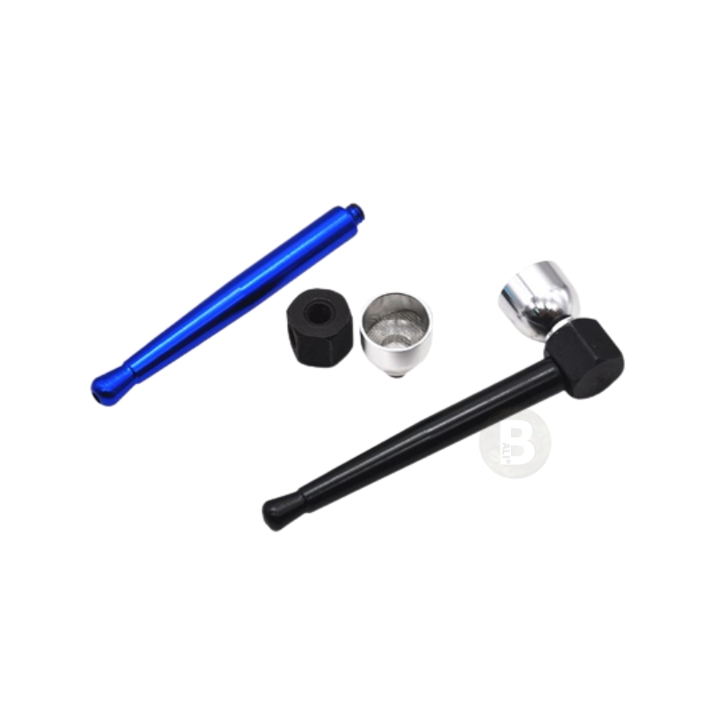 【BALI🍄】金屬菸斗 88mm 可拆式 附濾網 輕巧隨身 420 Pipe