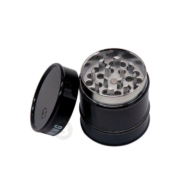 【BALI🍄】油桶造型 三層研磨器｜44mm 金屬設計