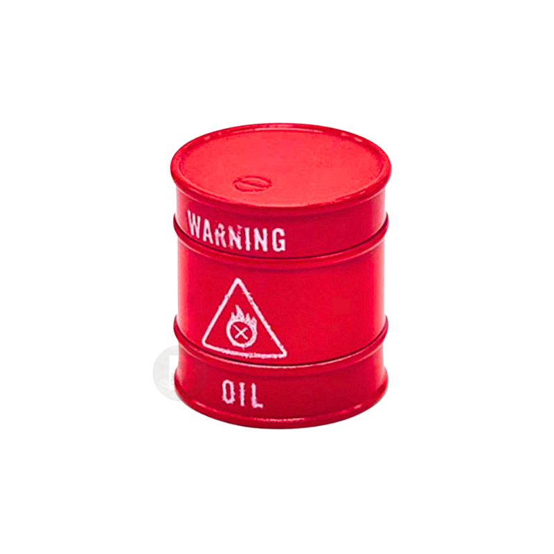 【BALI🍄】油桶造型 三層研磨器｜44mm 金屬設計