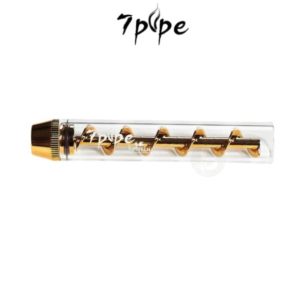 【BALI🍄】7PIPE 螺旋玻璃菸斗｜Twisty 結構設計｜好清潔免耗材｜台灣現貨
