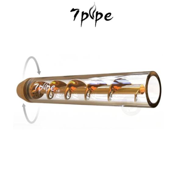 【BALI🍄】7PIPE 螺旋玻璃菸斗｜Twisty 結構設計｜好清潔免耗材｜台灣現貨