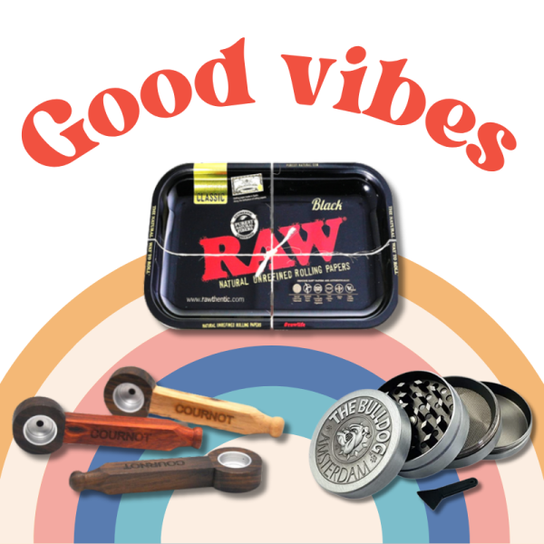 【Good vibe禮包】經典綠活｜Cournot 85mm 菸斗｜Bulldog 研磨器｜Raw 收納盤｜濾網